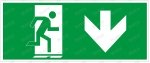 Пиктограмма "Указатель движения к выходу PL Р24"
