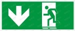 Пиктограмма "Указатель движения к выходу PL Р27"