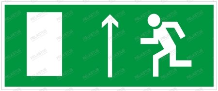 Пиктограмма "Указатель движения к выходу PL Р36"