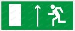 Пиктограмма "Указатель движения к выходу PL Р36"