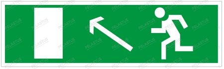 Пиктограмма "Указатель движения к выходу PL Р33"