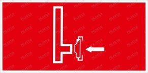 Пиктограмма "Пожарный сухотрубный стояк PL Р58"
