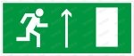 Пиктограмма "Указатель движения к выходу PL Р53"