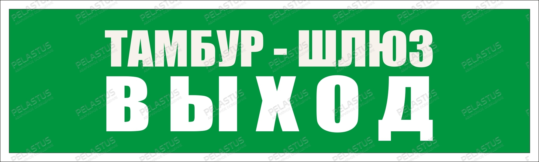 Пиктограмма "Тамбур-шлюз Выход PL Р49"